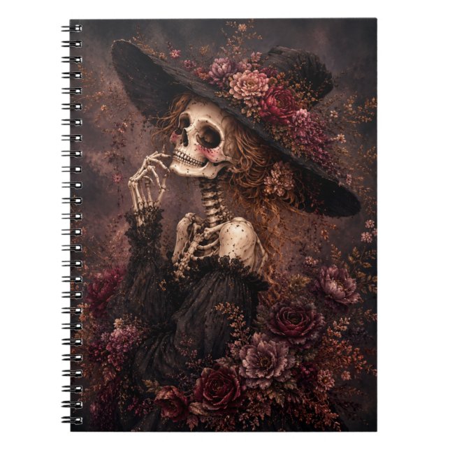 Botaniskt Skelett Journal Anteckningsbok (Framsidan)