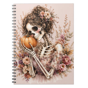 Botaniskt Skelett Journal Anteckningsbok