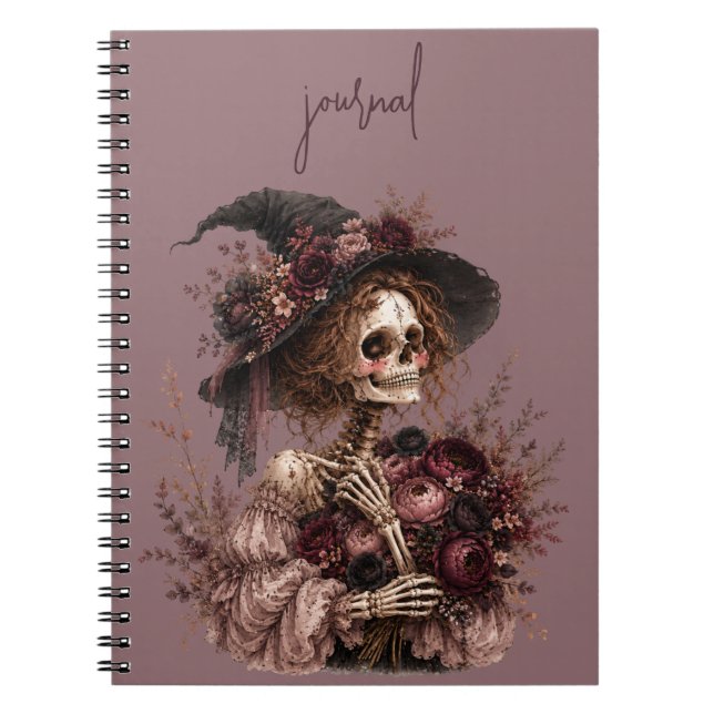 Botaniskt Skelett Journal Anteckningsbok (Framsidan)