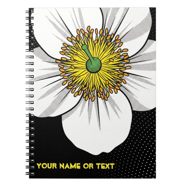 Botaniskt snöfall: Eucryphia cordifolia Anteckningsbok (Framsidan)