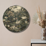 Botaniskt styre - Svan i skogen Darttavla<br><div class="desc">Lägg till en sofistikerad twist till spelnatten med den här designbrädan som ger en stillastående svan-glidning genom en glätttäckt skogsdamm. En perfekt av roligt- och bra konst gör en påstående som fångar öga i spelrum,  loungar eller människogrottor.</div>
