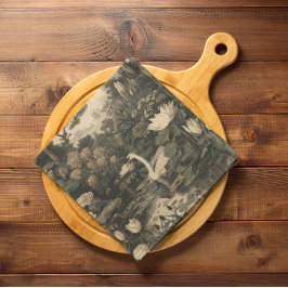 Botaniskt styre - Svan i skogen Pappersservett