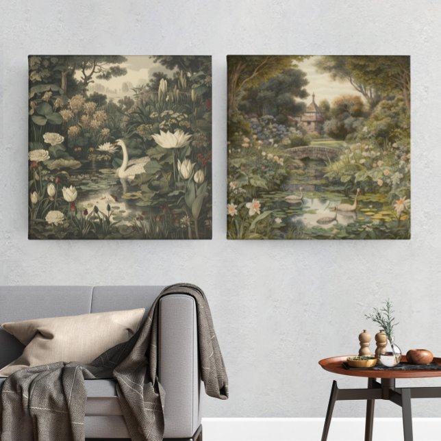 Botaniskt styre - Svan i skogen Poster (Skapare uppladdad)