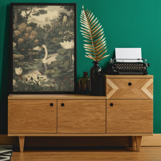 Botaniskt styre - Svan i skogen Poster (Skapare uppladdad)