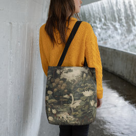 Botaniskt styre - Svan i skogen Tygkasse