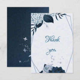 botaniskt tack för elegantens flotta och dammiga b kort