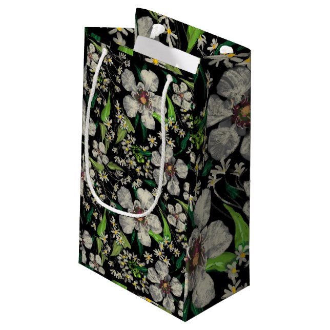 Botaniskt trädgård - Blommönstret Vintage (Baksidan Vinklad)