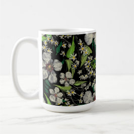 Botaniskt trädgård - Blommönstret Vintage Kaffemugg