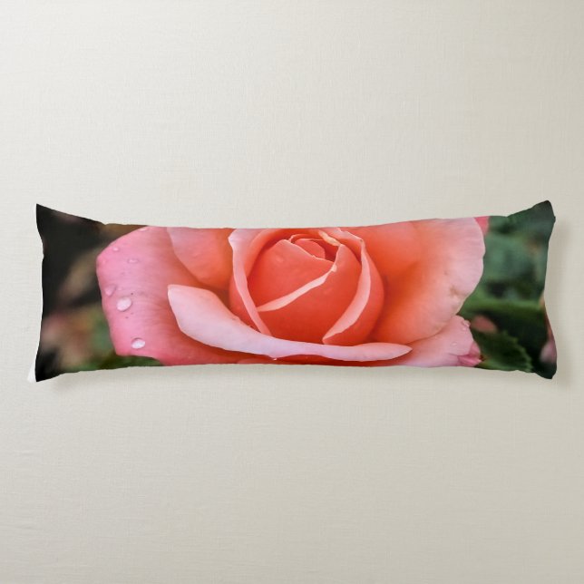 Botaniskt utskrift av rumänsk Ro Kroppskudde (Framsidan)