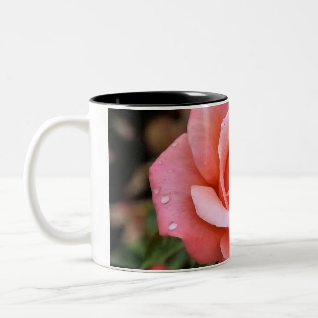 Botaniskt utskrift av rumänsk Ro Två-Tonad Mugg (Vänster)
