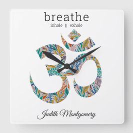 Botaniskt utskrift, Om symbol, 10,75 Fyrkantig Klocka