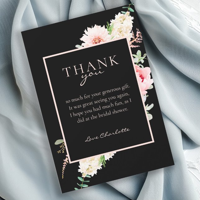 Botaniskt Vår Möhippa: "Tack!" Inbjudningar (Skapare uppladdad)