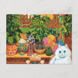 Botanist Cat av Louis Wain Vykort
