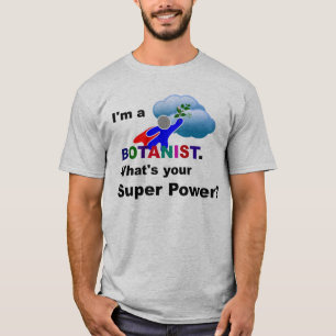 Botanist superhjälte anpassad design tröja