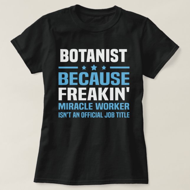 Botanist T Shirt (Design framsida)
