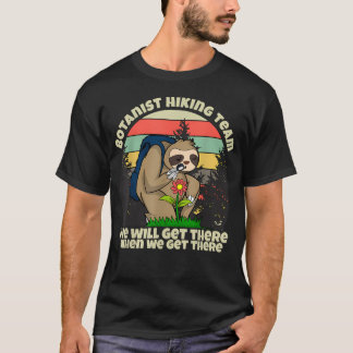 Botanist Vandringslag Botanik T Shirt