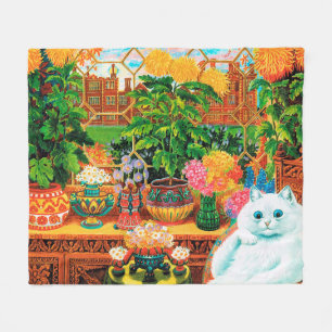 Botanistkatt, Louis Wain Fleecefilt