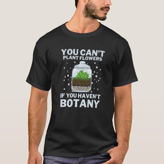 Botannisk Professionell Botanist Biology Plant Hum T Shirt (Framsida)
