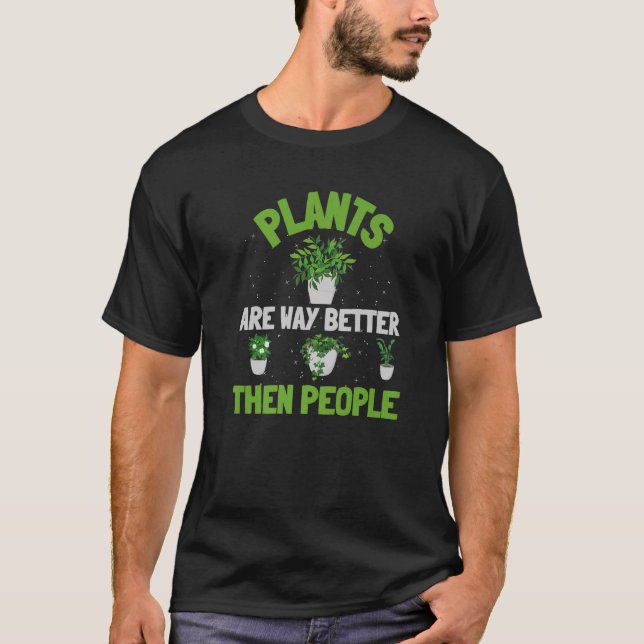 Botannisk Professionell Botanist Biology Plant Hum T Shirt (Framsida)
