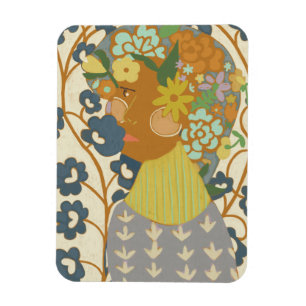 Botansk skönhet magnet
