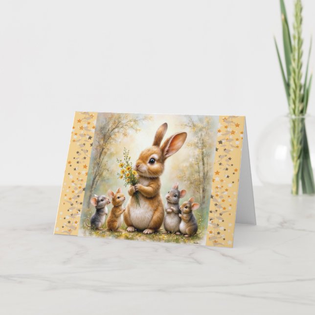 Botany Lesson Card Kort (Framsida)