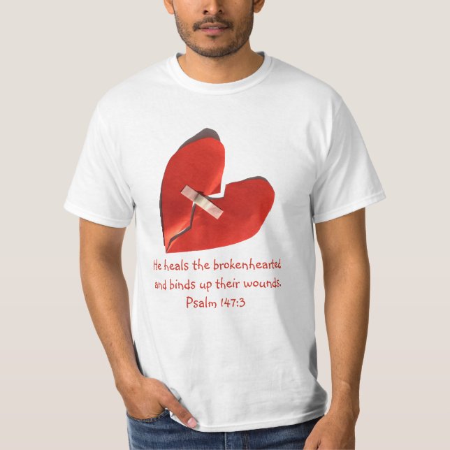 Botemedel av bruten konst för Scripture för T-shirt (Framsida)