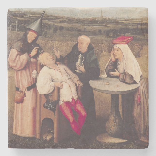 Boten av galenskap stenunderlägg (Framsidan)