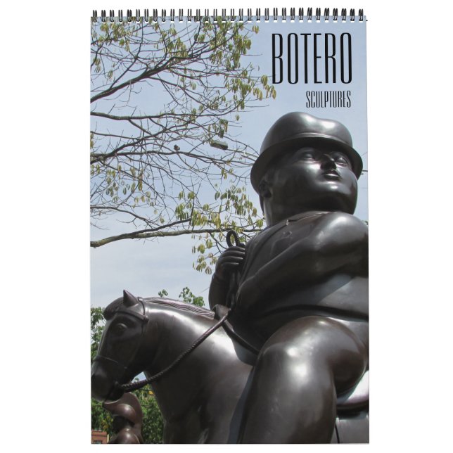 Botero-skulpturer 2026 kalender (Omslag)