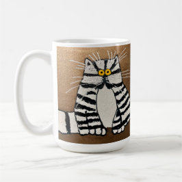 Botero's Cat-kaffe mugg