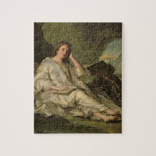 Botfärdiget Magdalene (olja på kanfas) Pussel