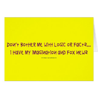 BotherImaginationFox Hälsningskort