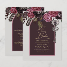 BOTHIC RO Burgundy Fall Wedding