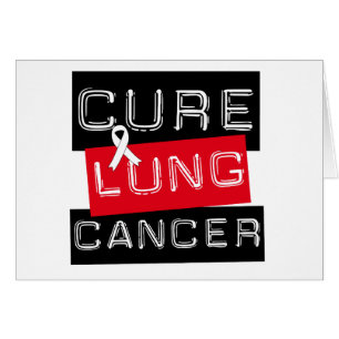 Botlungcancer Hälsningskort