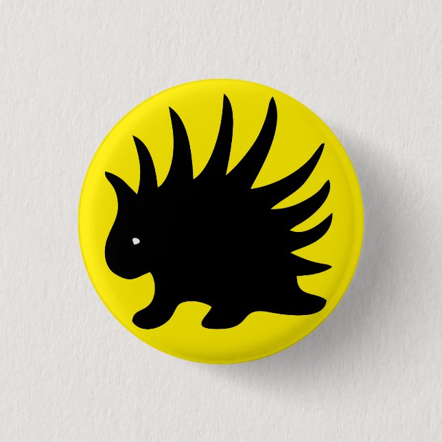 Botón Puerco Espín Liberal- M2 Knapp (Framsida)