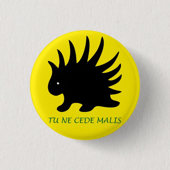 Botón Puerco Espín Liberal - M4 Knapp (Framsida)