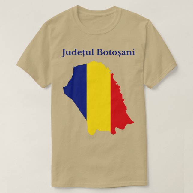 Botosani County Rumänien T Shirt (Design framsida)