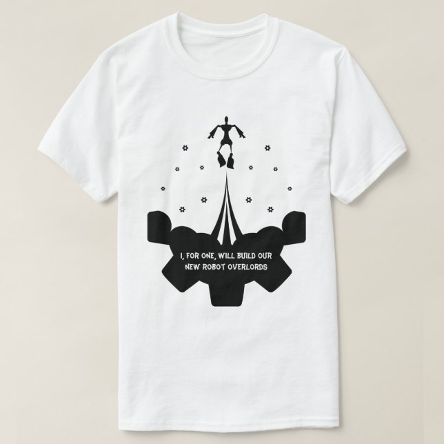 BotOverlords T Shirt (Design framsida)