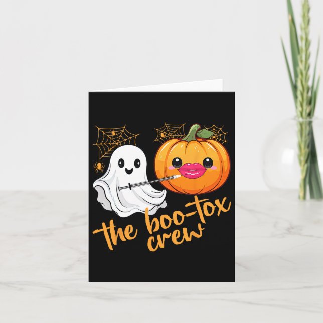 Botox Filler Halloween Aesthetic Injector Nurse Sa Kort (Framsida)