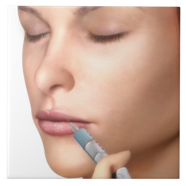 Botox injektionar kakelplatta (Framsidan)