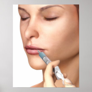 Botox-injektioner Poster
