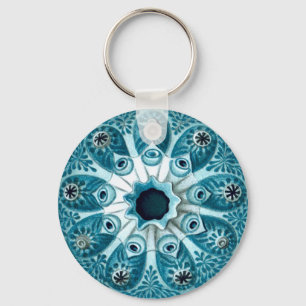 Botryllus Polycyclus Ernst Haeckel Fine Art Nyckelring
