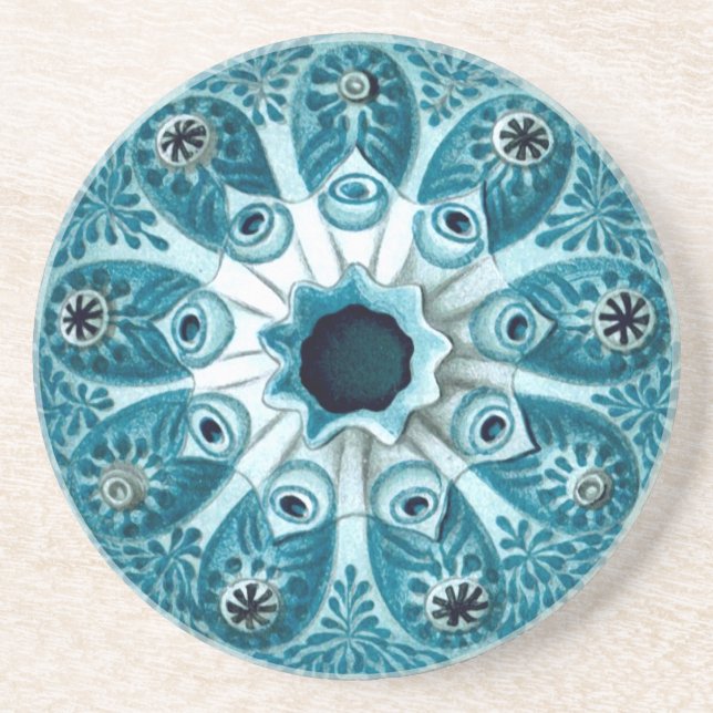 Botryllus Polycyclus Ernst Haeckel Fine Art Underlägg (Framsidan)