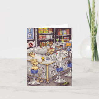 Botss Nite av notecard Kort