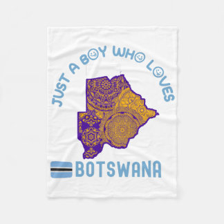 Botswana African land Fleecefilt