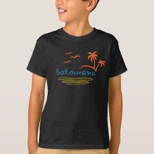 Botswana Beach Södra Afrikan T Shirt