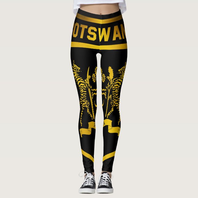 Botswana Emblem Leggings (Framsida)