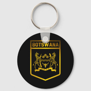 Botswana Emblem Nyckelring