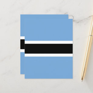 Botswana flagga