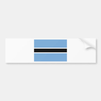 Botswana Flagga Bildekal