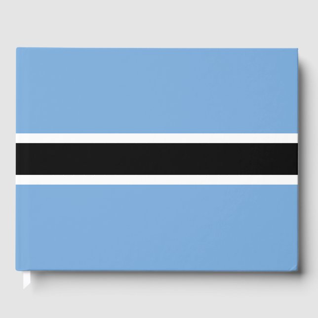 Botswana flagga gästböcker (Framsida)